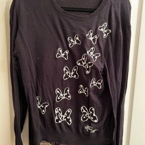 Disney parks women’s bow sweater